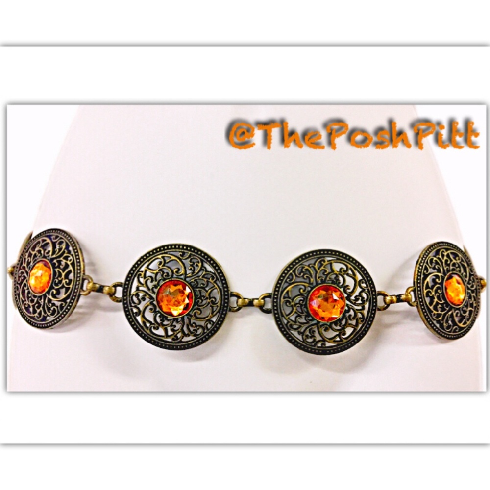 Retro Linked Hipster Belt